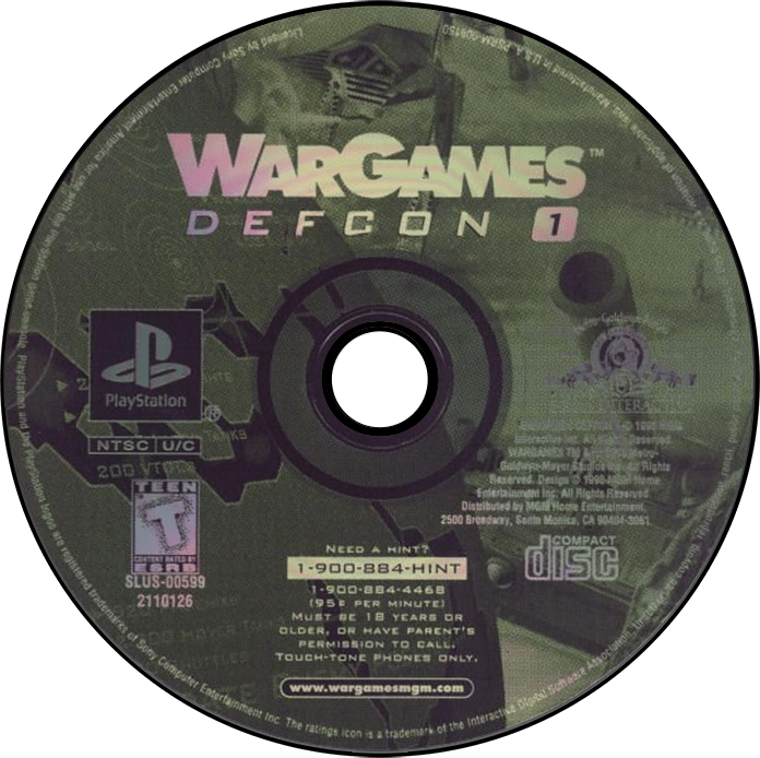 War Games Defcon 1 media 5 for Playstation
